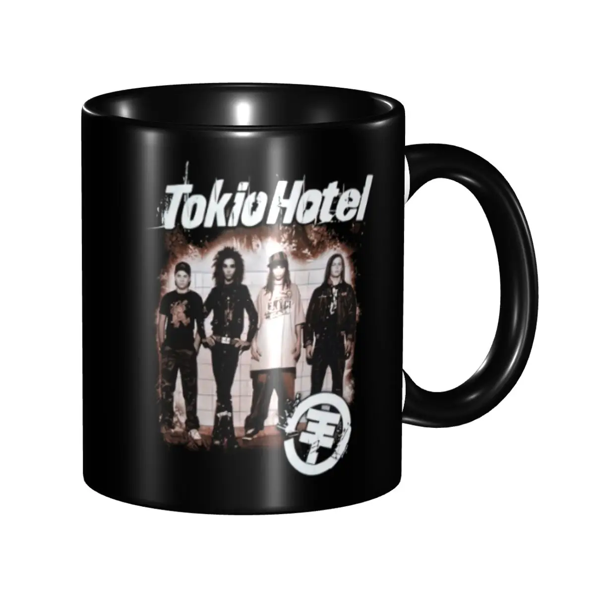 DIY Deutsche Rockmusik Tokio Hotel Keramikbecher Individueller Kaffeebecher Kreatives Geschenk