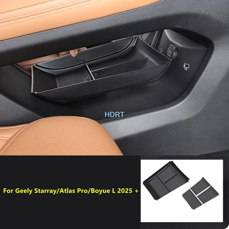 For Geely Starray/Atlas Pro/Boyue L 2025 + Central Control Storage Box Dust Pad Organizing Tray Cover Car Styling Accessories