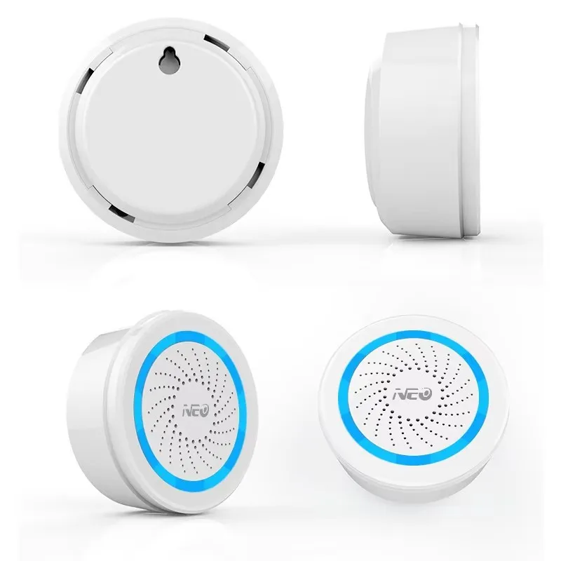 NAS-AB02Z Home Automation Z-Wave Sensor Siren Alarm Compatible with Z-wave 300 Series and 500 Series