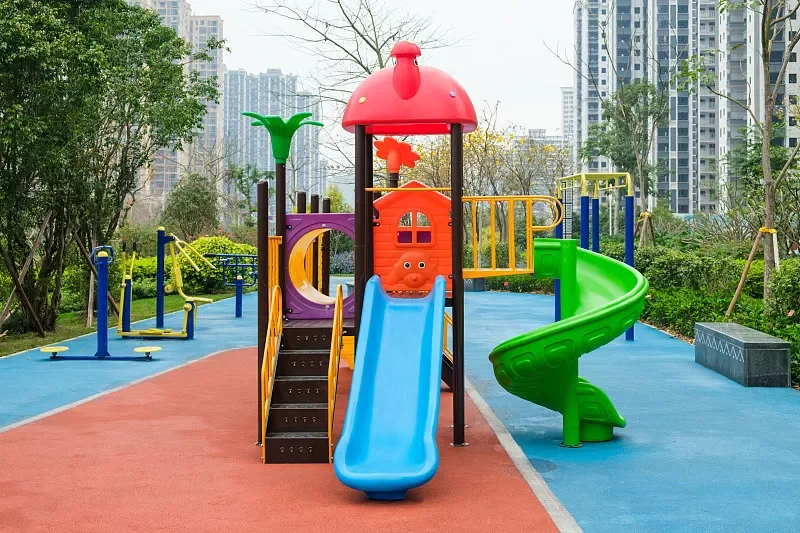 kids toy slide baby outdoor games swing kindergarten sets children's plastic child children playground indoor garden large B50