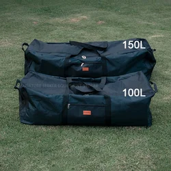 45/100/150L Camping Bag Large Capability Waterproof Carry Bag Outdoor Picnic Tent Table Chair Storage Organizer Bag 1680D Oxford