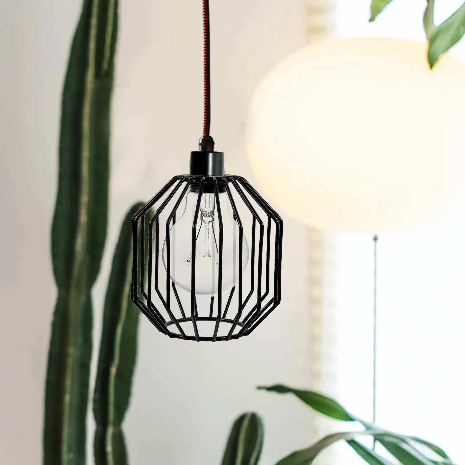 

Pendant Shade Metal Rustic Light Fixture Cover For Ceiling Hanging G9 Replacement Part Decorative Room Lighting Unique