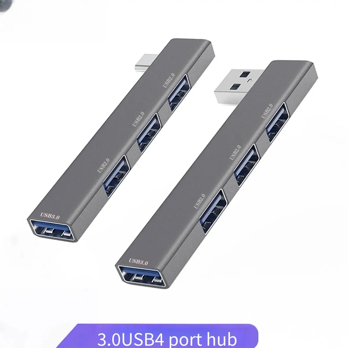 New Computer aluminum alloy 3.0, notebook usb multi-interface wireless HUB, cable collector and splitter, Type-C expansion dock