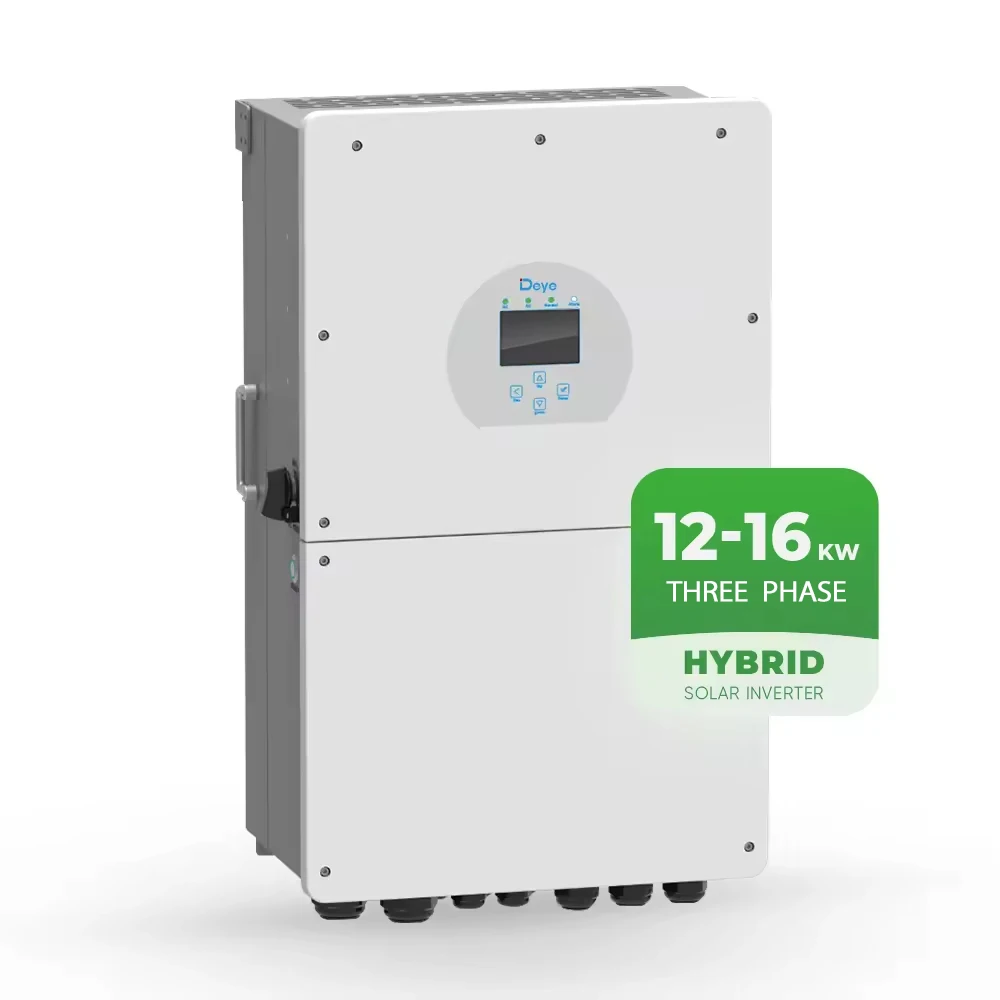 10kw 12kw الشمسية الهجين العاكس للمنزل النظام الشمسي Deye الأسهم الاتحاد الأوروبي مستودع SUN-12K-SG04LP3-EU ثلاث مراحل 5kw 6kw 8kw