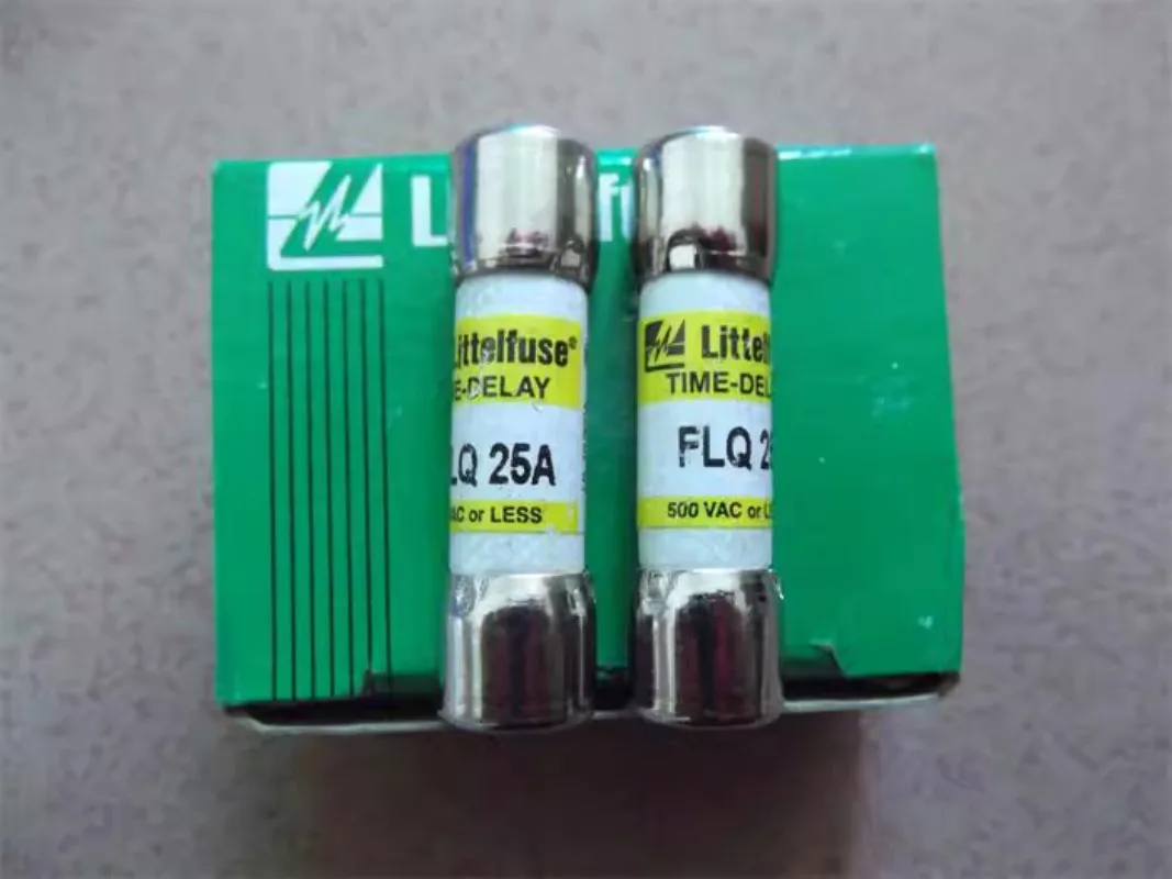 5PCS/FLQ 25 TIME-DELAY USA 10 * 38 Delay Fuse/Fuse 25A 500V