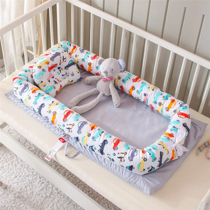 Portable Bed-in-bed Removable and Washable Baby Bed Crib Nest Newborn Baby Bionic Bed Removable and Washable Crib