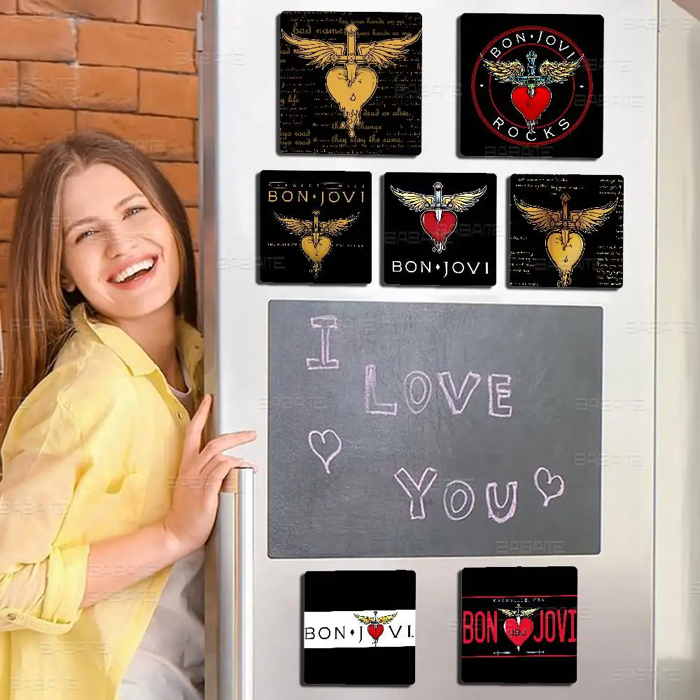 B-BonS J-Jovi Pattern Refrigerator Magnets Personalized Photo Refrigerator Magnets High-end Refrigerator Photo Magnets