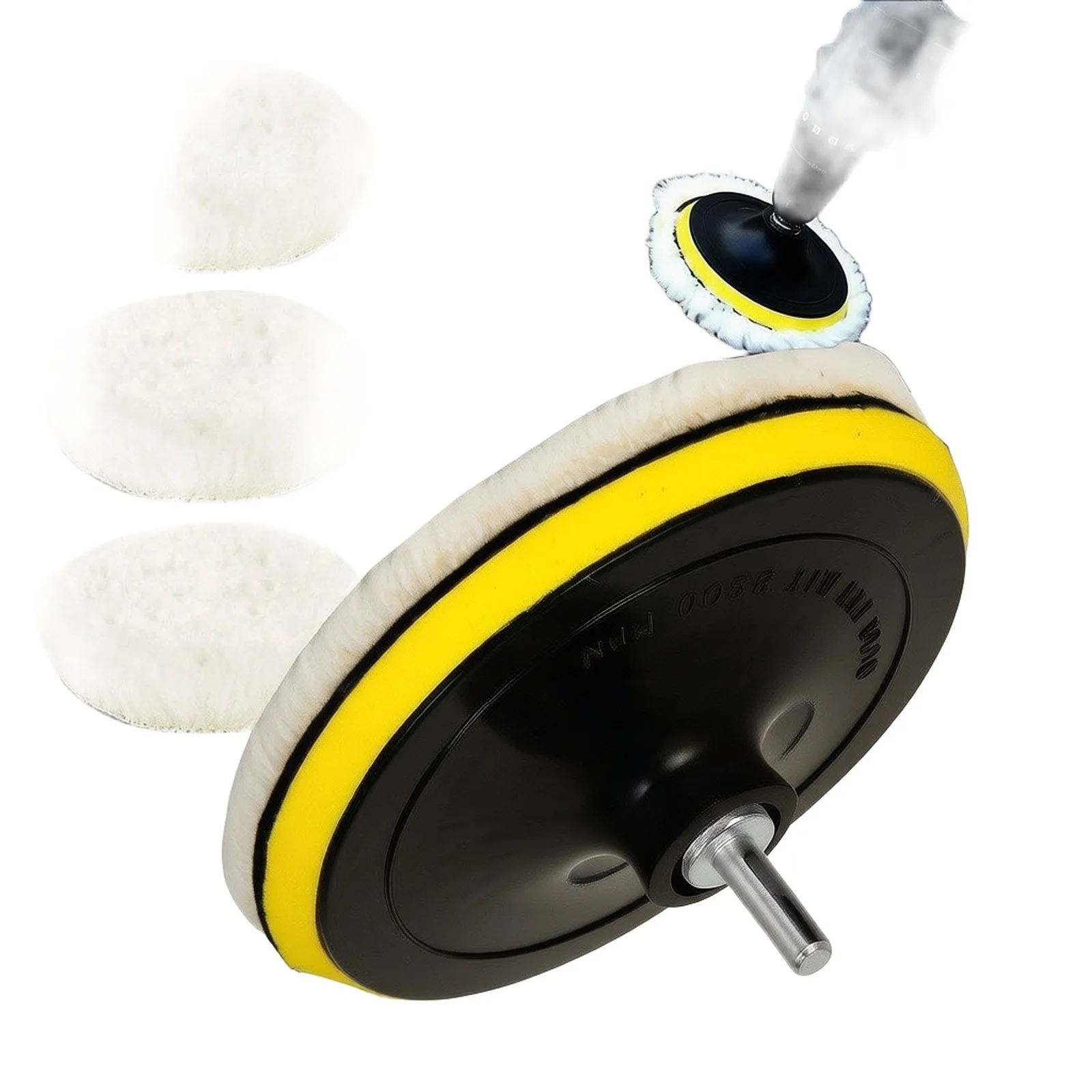 Convenient Useful Polishing Pad kit Polisher Furniture Glass Grinding Set Tools Vehicle Wheel 5pcs Car Drill Convenient
