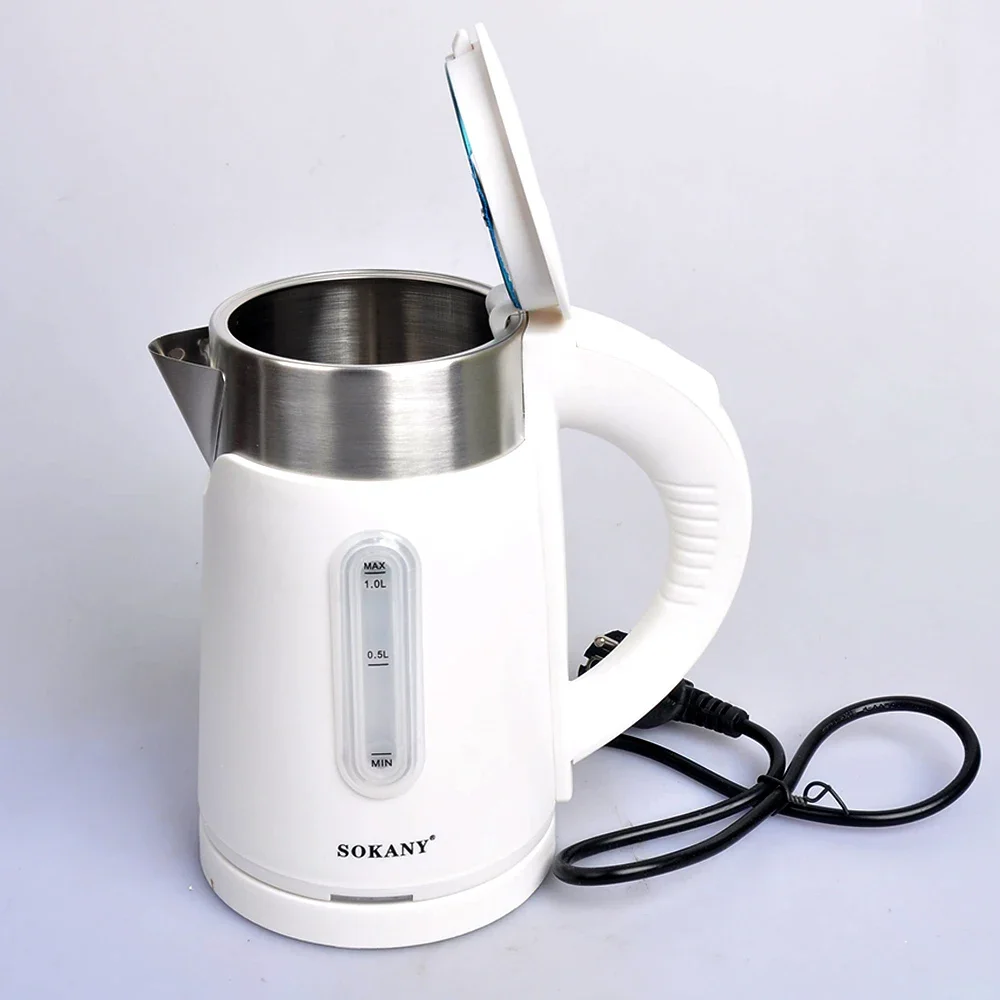 Houselin Electric Kettle 1-Liter,  1200-Watts for Fast Boiling, BPA Free