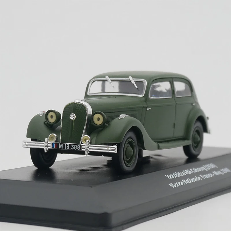 

Масштаб 1:43 Hotchkiss 686 Cabourg 1936, моделирование корпуса морской пехоты, модель автомобиля из сплава, статический дисплей, Коллекционная игрушка, подарок, сувенир