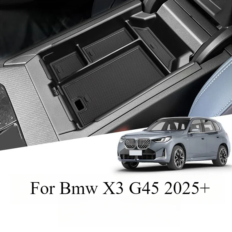

Central Armrest Storage Box Organozer Tray for BMW X3 G45 2025+ Auto Accessories High Quality ABS Interior Storage Box