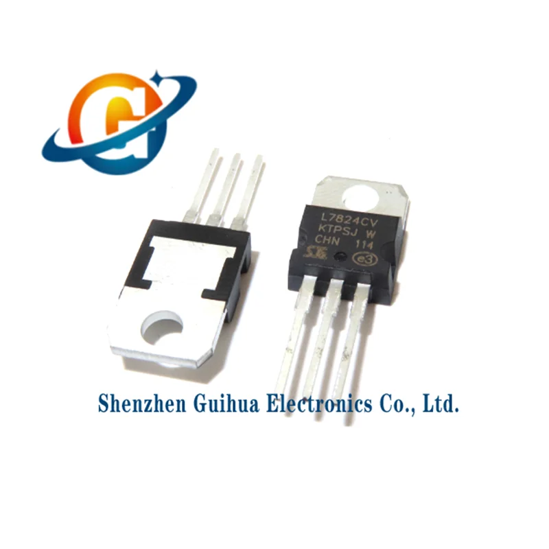 10pcs three terminal voltage regulator L7805CV/7806/7808/7809/7810/L7815/7818/L7812/L7824
