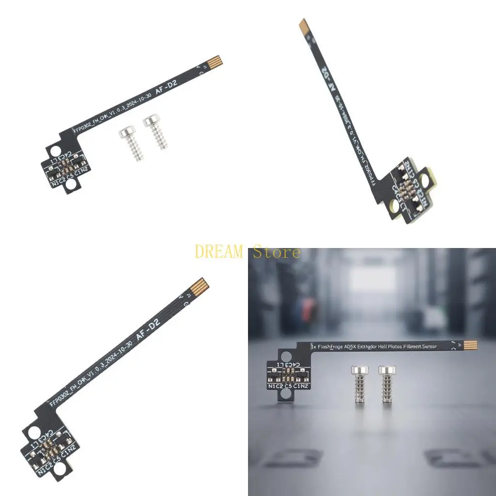 

Reliabled Extruder Hall Sensors For AD5X 3D Printers Precise Filament Detection Plug And Play Installation best sale