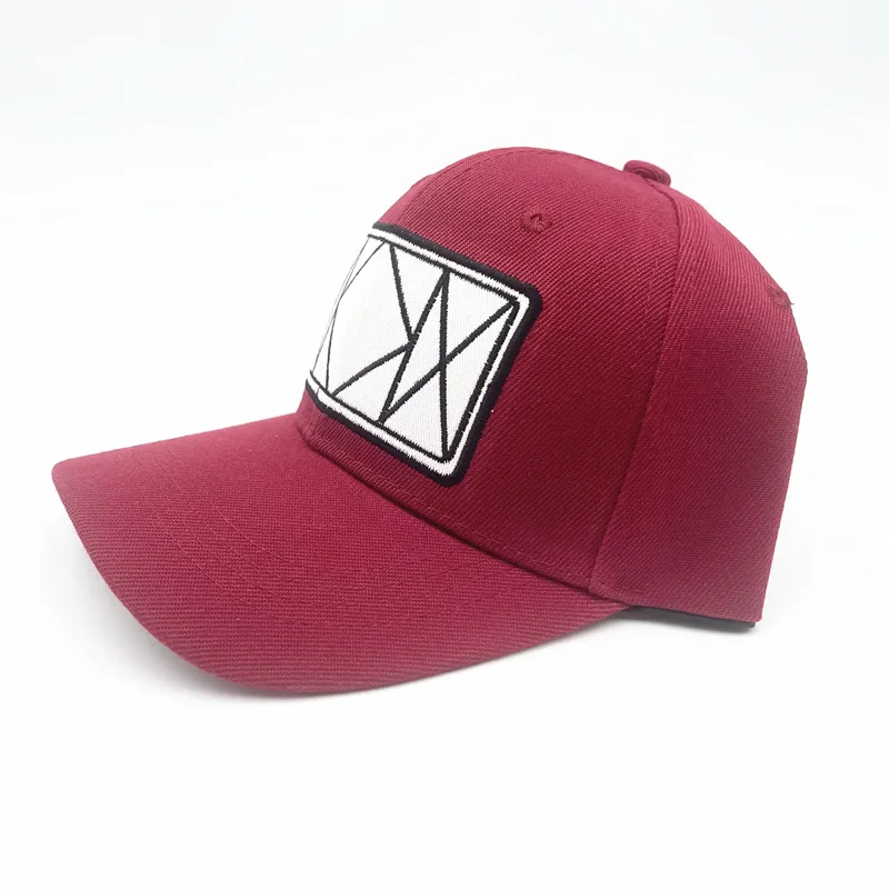 Hunter Killua Zoldyck-gorra de béisbol con bordado rojo para hombre y mujer, gorro de béisbol con bordado de Anime, accesorio de regalo, Unisex