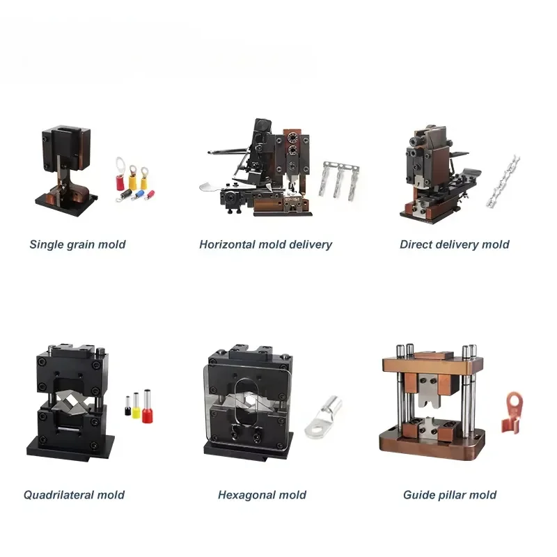 for WS-S04 Servo Wire and Cable 8T Crimping Machine with Applicator Cover Terminal Crimping Machine