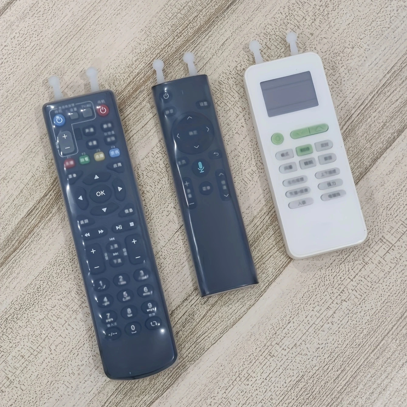 /5pcs-elastische staub dichte Schutzhülle für die Fernbedienung der TV-Klimaanlage