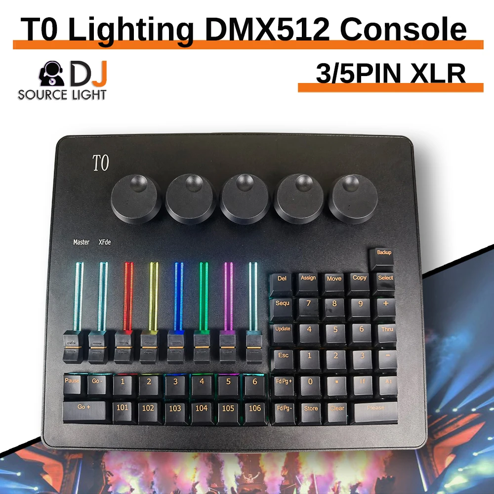 

M2 T0 Console Command Wing Stage Lighting quipment Controller Controls LED Moving Head Light DJ Disco Party Stage Effect