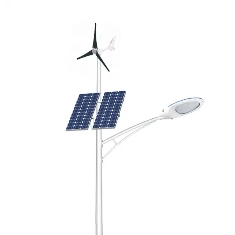 

Bes-selling Hepu 60W Wind Solar Hybrid Street Light, LED Outdoor Lighting For Highway/Park, Solar Powered, Low Maintenance