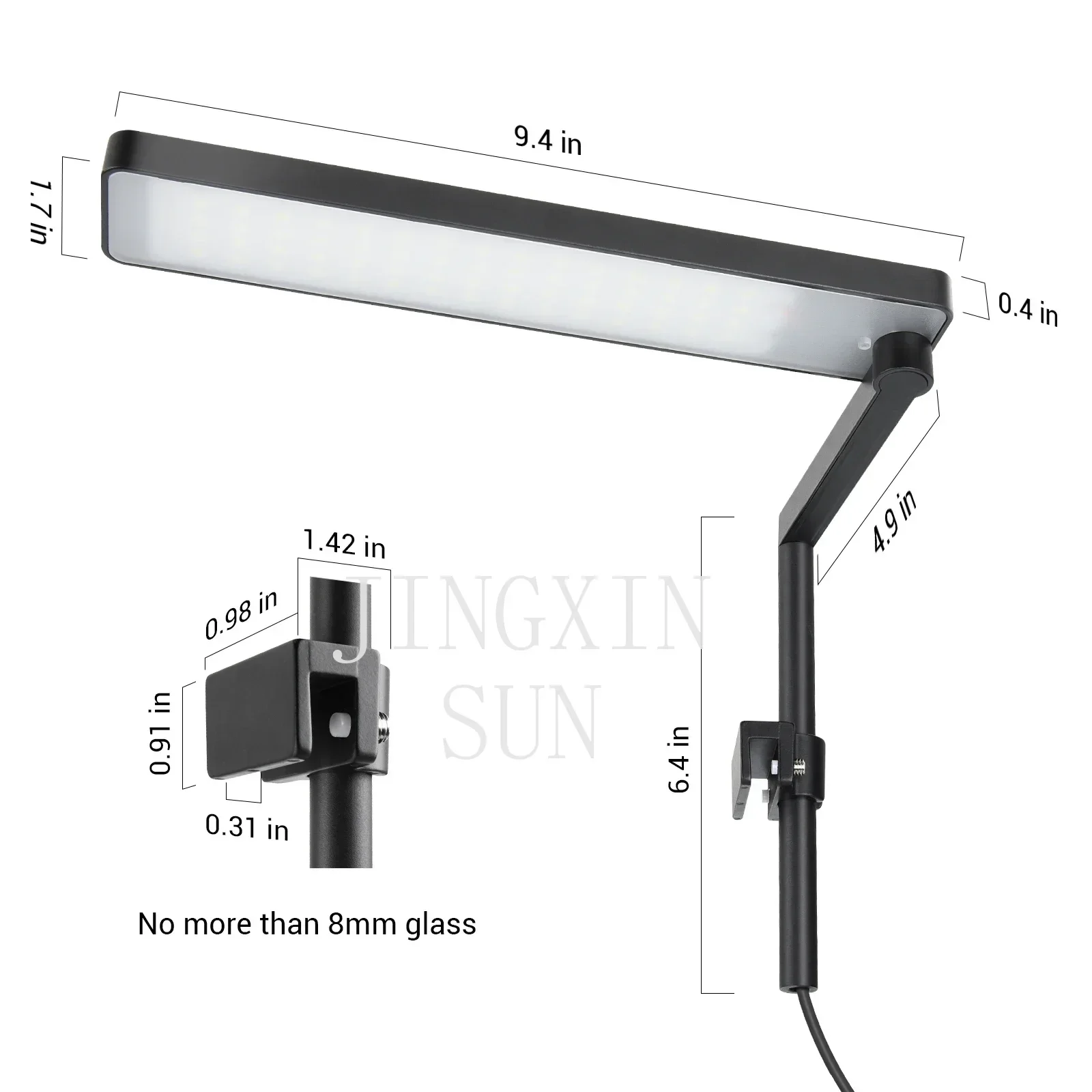 For Chihiros C2 Full Spectrum C2 RGB Aquarium LED Light with Bluetooth Controller Built-in Suite for Mini Nano Aquatic Tanks