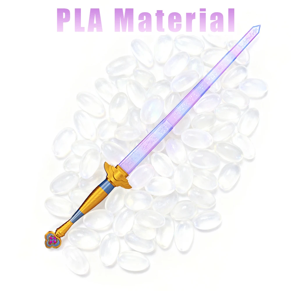 Espada Lumi con trajes de símbolo, espada de juego de rol, accesorio de Cosplay para mujeres y hombres, accesorios de disfraz de Carnaval de Halloween, cuchillo largo Lumi