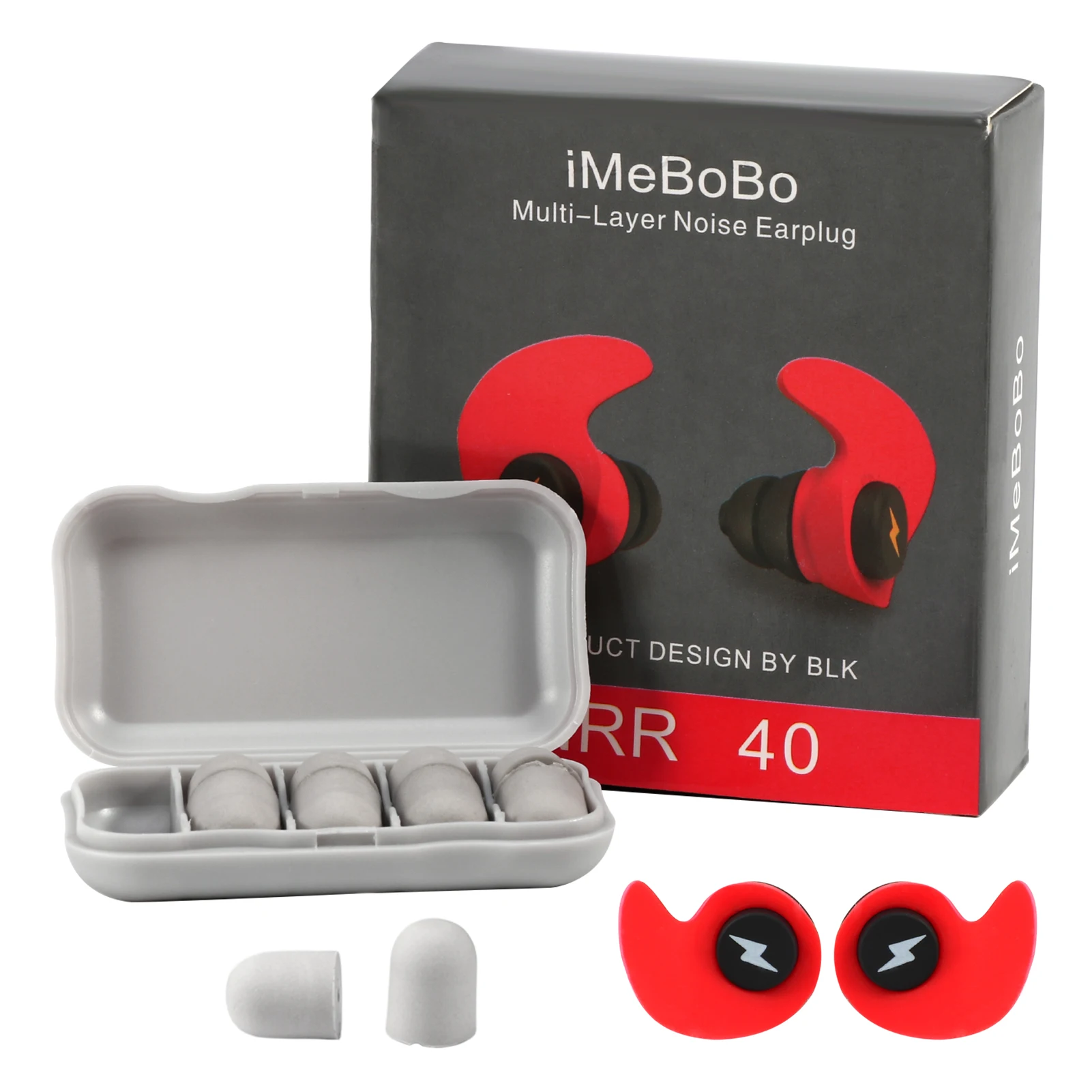 12 шт./набор, силиконовые ушные вкладыши с эффектом шумоподавления