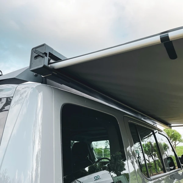 Awnlux Outdoor Camping Vehicle Awning Rooftop Retractable 4wd 4x4 Car Side Awning For Jeep/SUV/Truck/Van