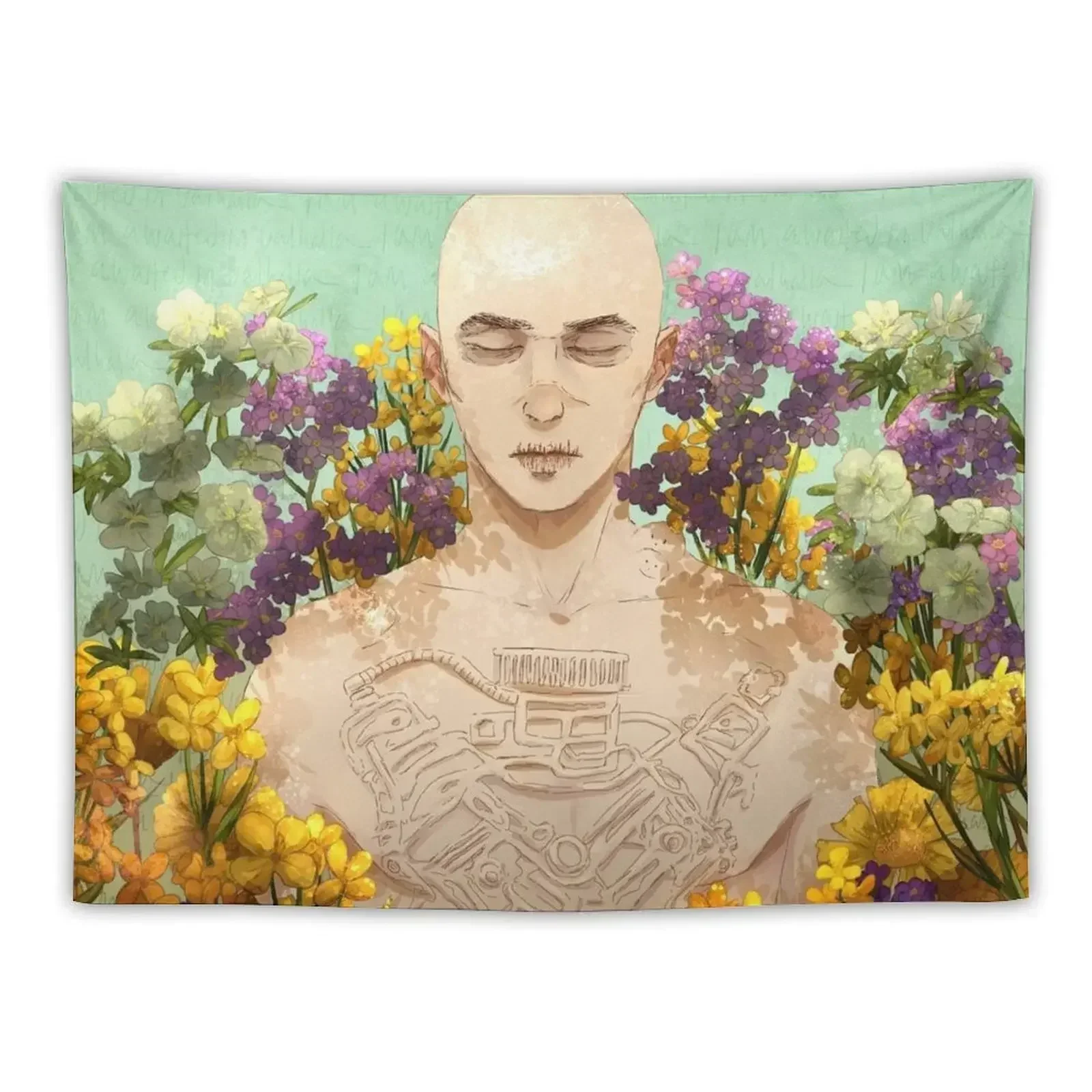 

I live I die I live again Tapestry Cute Decor Room Decor Aesthetic Tapestry