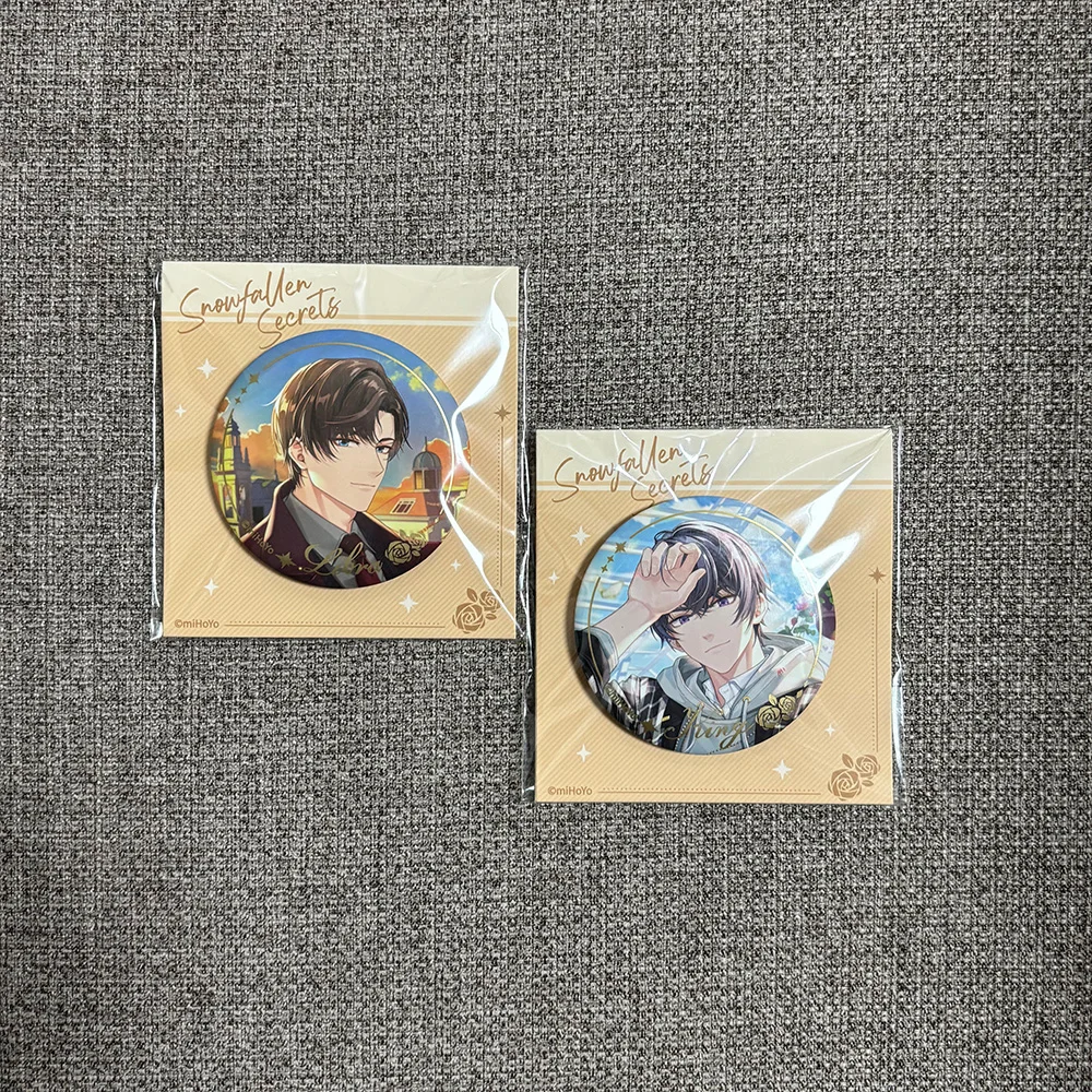 Sunsyea テミスの涙 公式グッズ miHoYo オリジナル 正規品 XSMJ バッジ RMarius von Hagen Luke Pearce Artem Wing Vyn Richter