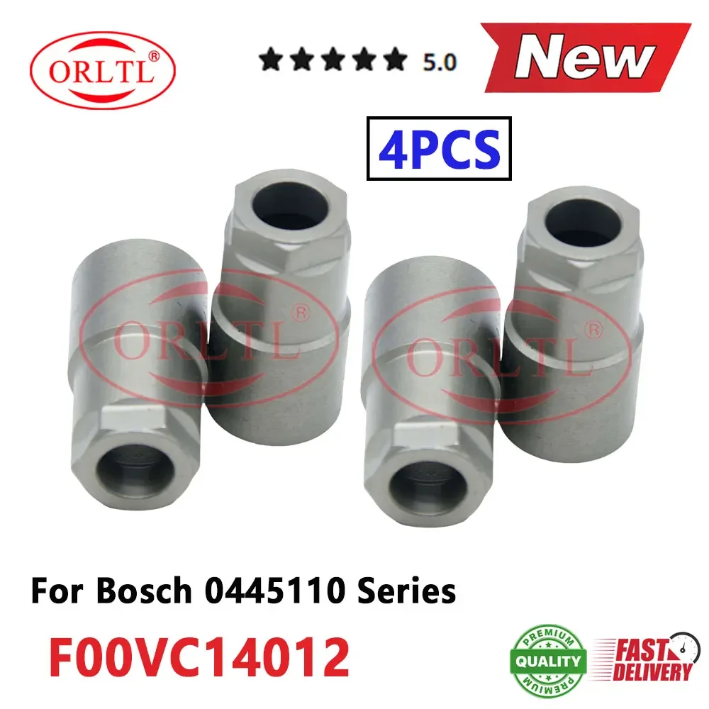 4 PCS Diesel F00VC14012 Nozzle Nut F 00V C14 012 Diesel Engine Injector Cap F00V C14 012 For 0445110189 0445110190 0445110010