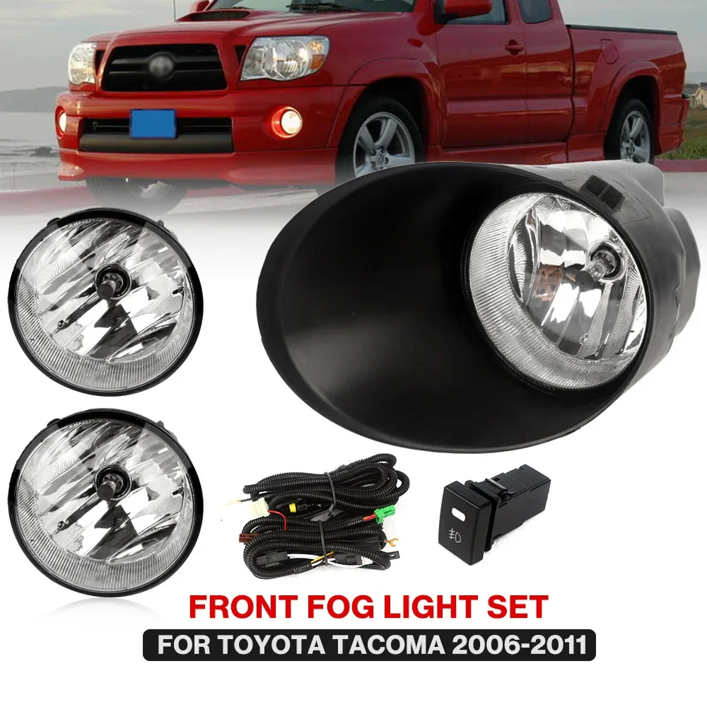 

Передние противотуманные фары для Toyota TUNDRA 2007, 2008, 2009, 2010, 2011, для стайлинга автомобиля, противотуманные фары с переключателем-1 пара