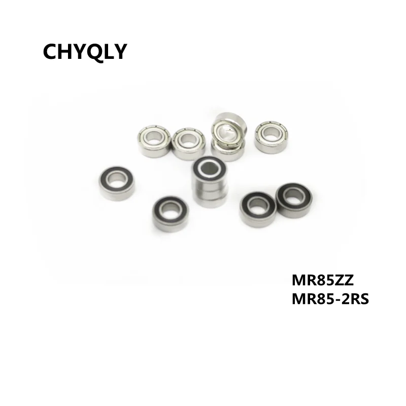 50Pcs MR85ZZ MR85-2RS 5x8x2.5 mm Deep Groove Ball Bearing Miniature Bearing Advanced High Quality MR85Z MR85