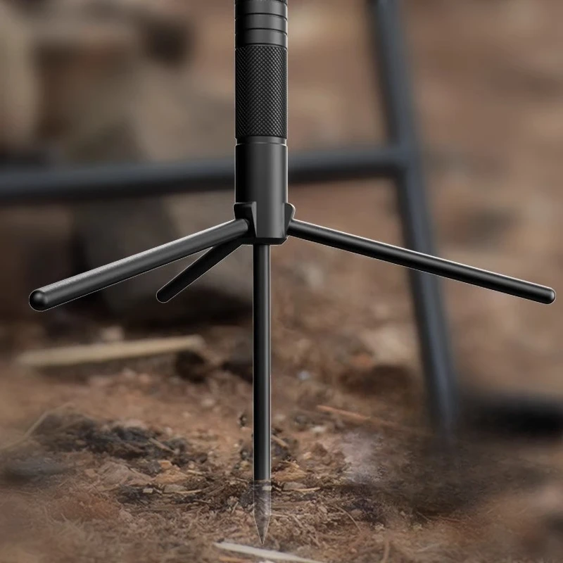 

Кронштейн для штатива из алюминиевого сплава, легкий, компактный, складной, удлиненный фиксированный кронштейн, портативная опора, уличные инструменты