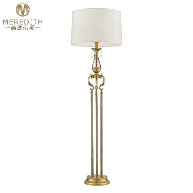 

Meredith 220/110 V Brass Large Floor Lamps Living Bed Room Home Decoration Illumination