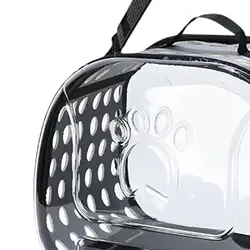 Cats Travel Carrier Transport Luggage Transparent for Small Medium Dogs