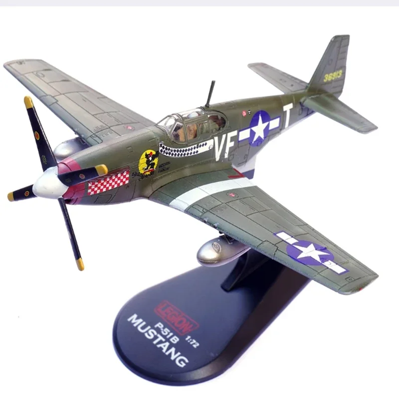 

Diecast 1:72 Scale American P51B Mustang fighter 336 Alloy Aircraft Finished Model Static Decoration Souvenir Gifts For Adult