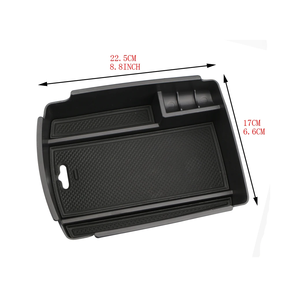 Armrest Storage Box for KIA Sportage KX5 QL AT LHD 2016 2017 -2019 Center Console Organzier Stowing Tidying Storage Holder Tray