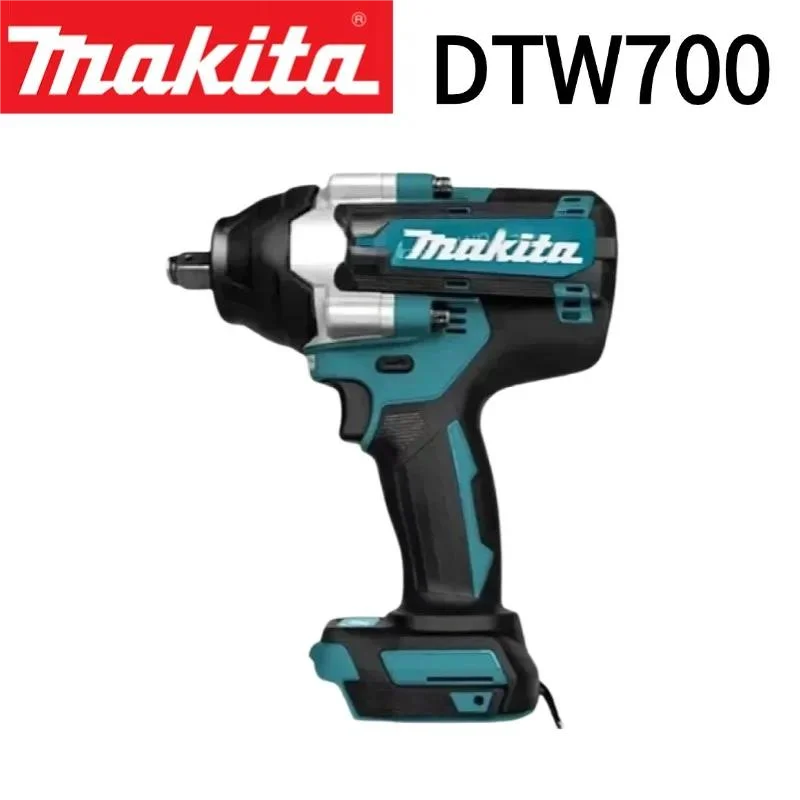

Makita DTW700 Cordless Impact Wrench 18V Brushless Motor 1000Nm Variable Speed Electric Wrench High Effieiency Durable Auto Stop