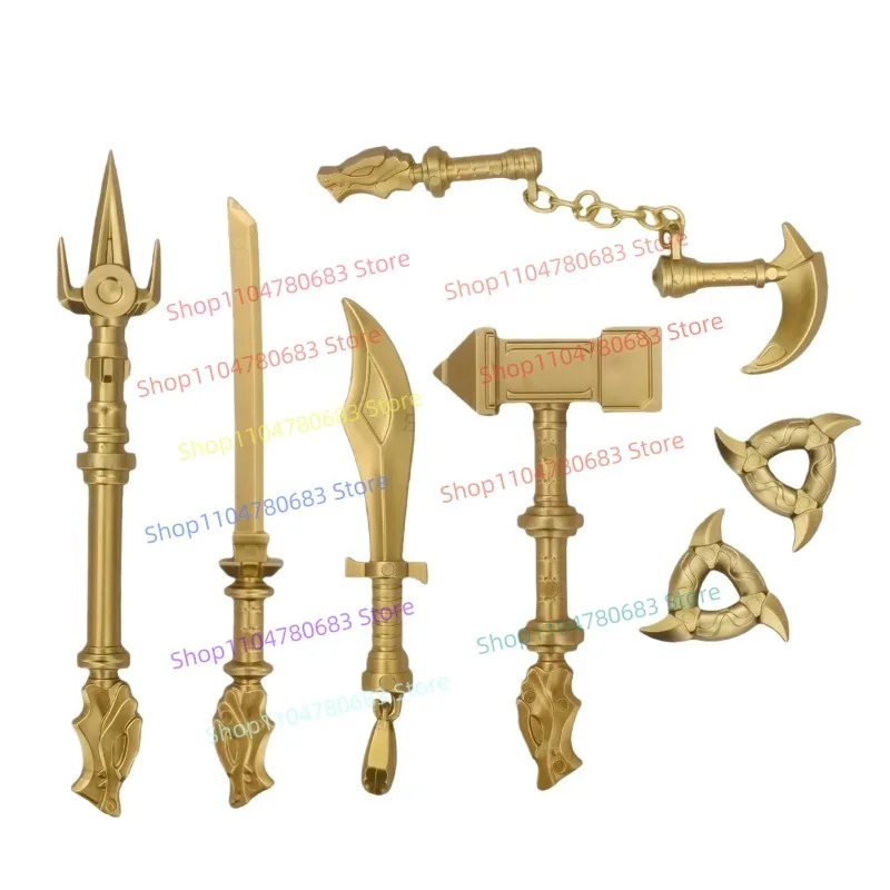 Blocs de construction MOC, Mini ensemble d'accessoires de figurines, affichage de modèles d'assemblage, accessoires de personnages TV Anime, jouet cadeau à collectionner