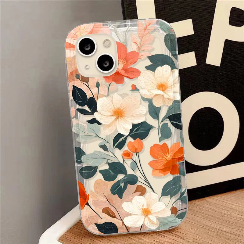 Grace Flower Case For Xiaomi Redmi Note 11 Pro Cover Redmi Note 13 12 10 9 8 Pro 9T 9C 9A 10C 12C Mi 11 Lite 12S Poco X3 Pro M4