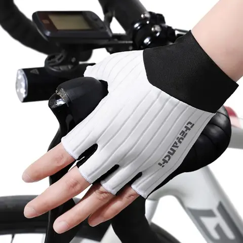 GTUBIKE Bike Gloves Half Finger MTB Cycling Gloves Anti-Slip Shock-Absorbing Breathable Gloves Summer Shorts Gloves