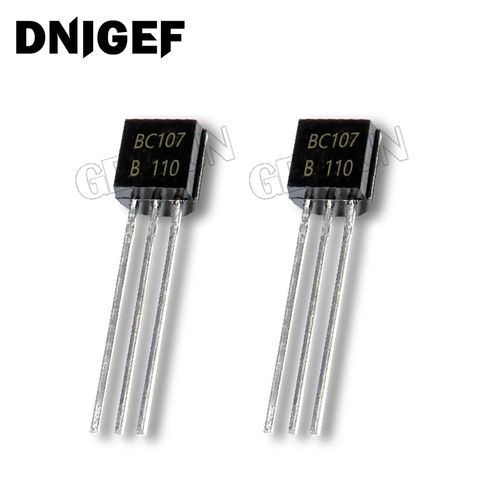10Pcs BC107 TO92 Tr…