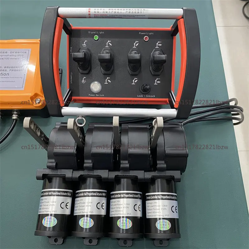 5 Joystick wireless control radio hydraulic Lifts Truck Manipulator excavator crane remote kit