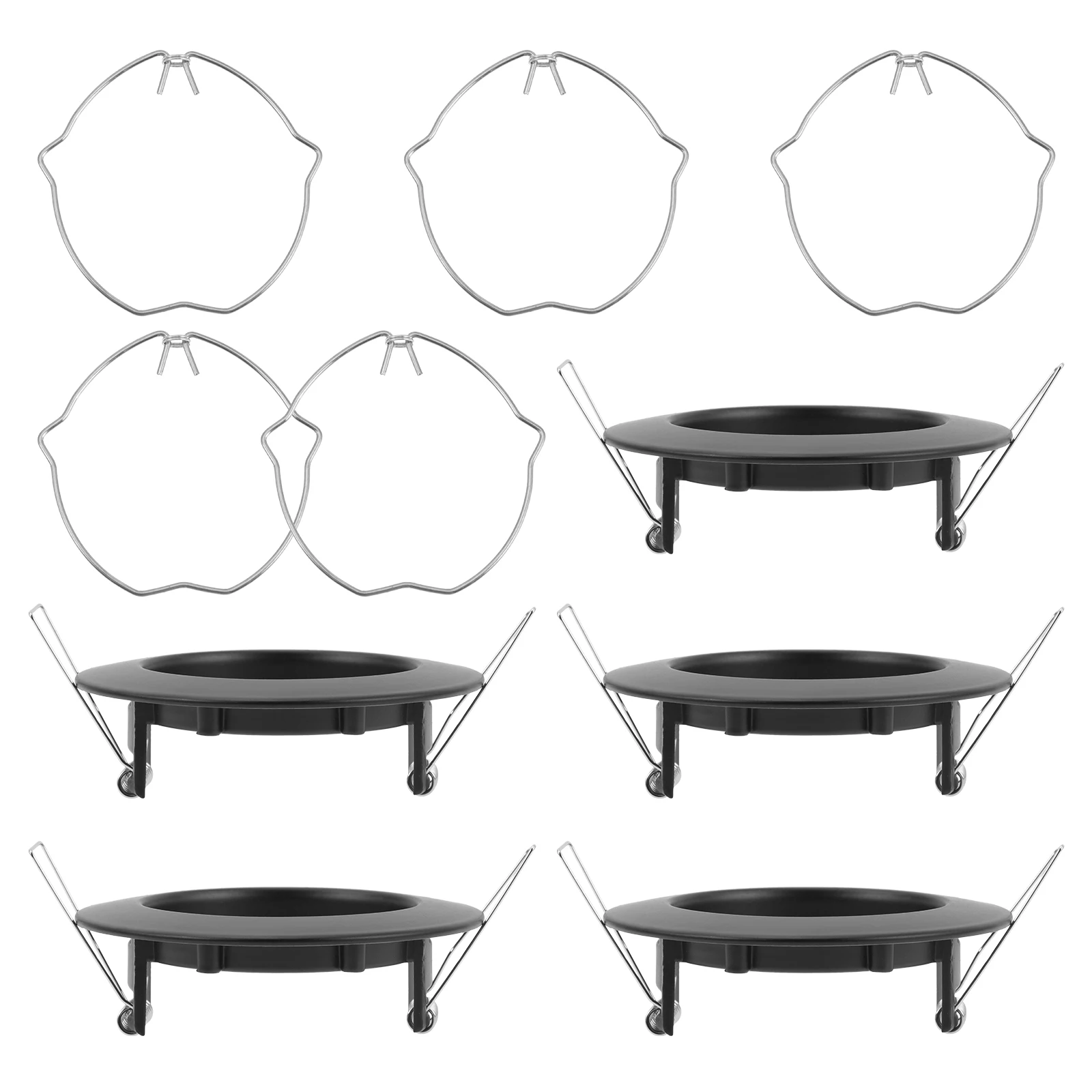 

5pcs LED Alloy Spotlight Shell Bracket Frame for GU10 MR16 G53 50mm Wall Lamp Accessories Lamp Accessory Easy Install