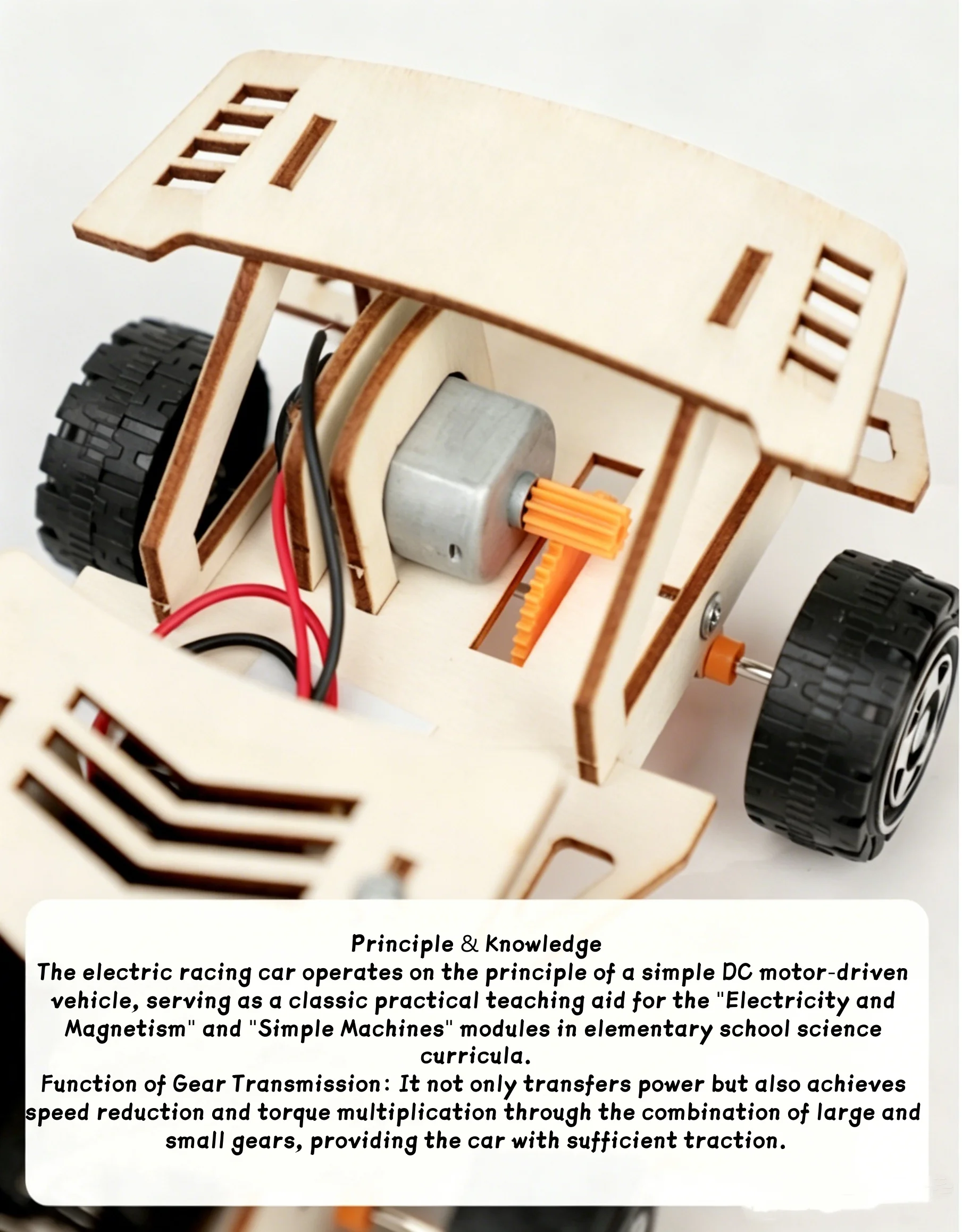 STEAM DIY Assembly Racing Car - огляд і ціна Science Hobby Kit