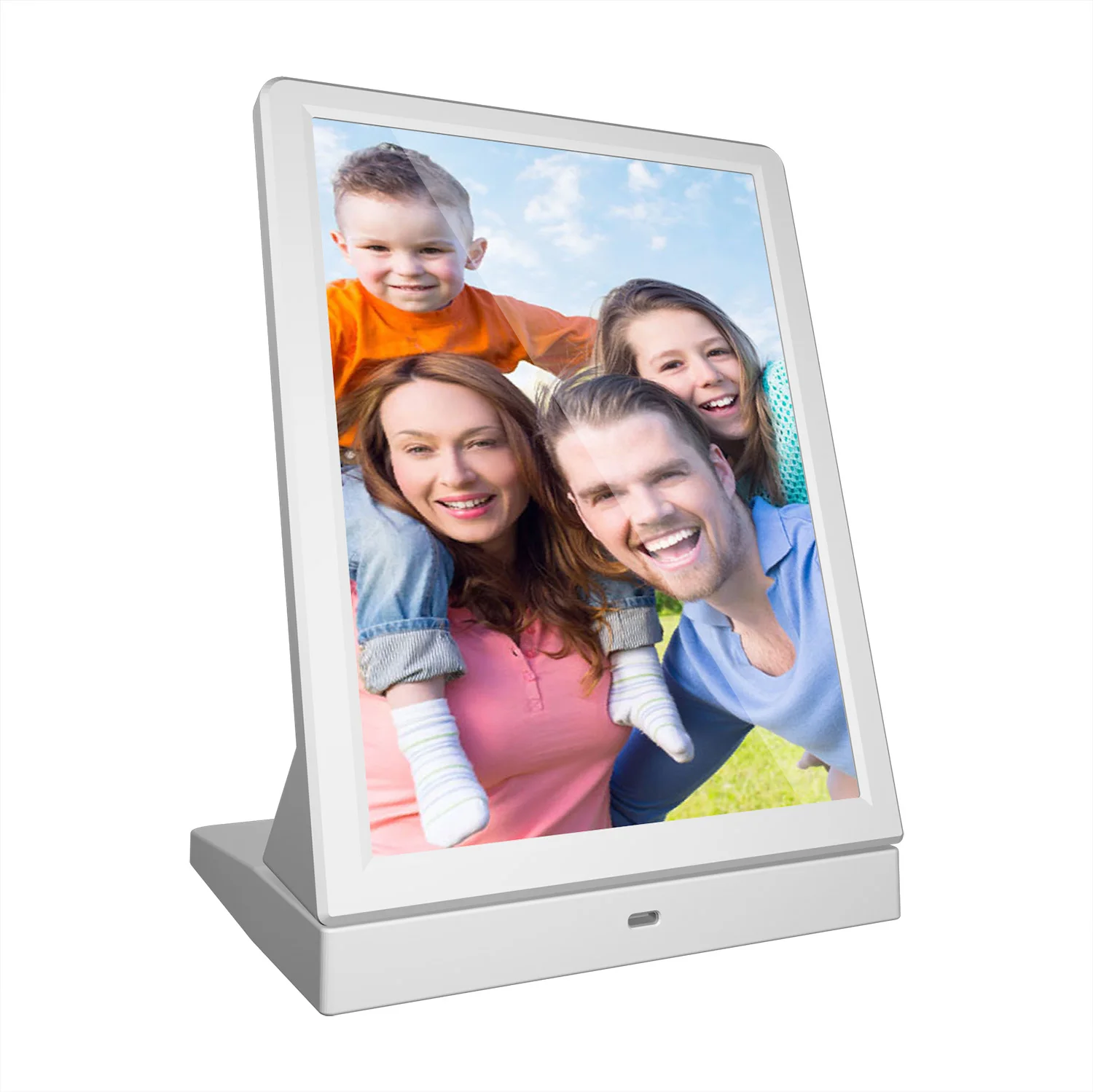 LCD Player 9.7 inch digital photo frame 9.5 inch video playback with Wireless Charger Digital smart digital picture frame