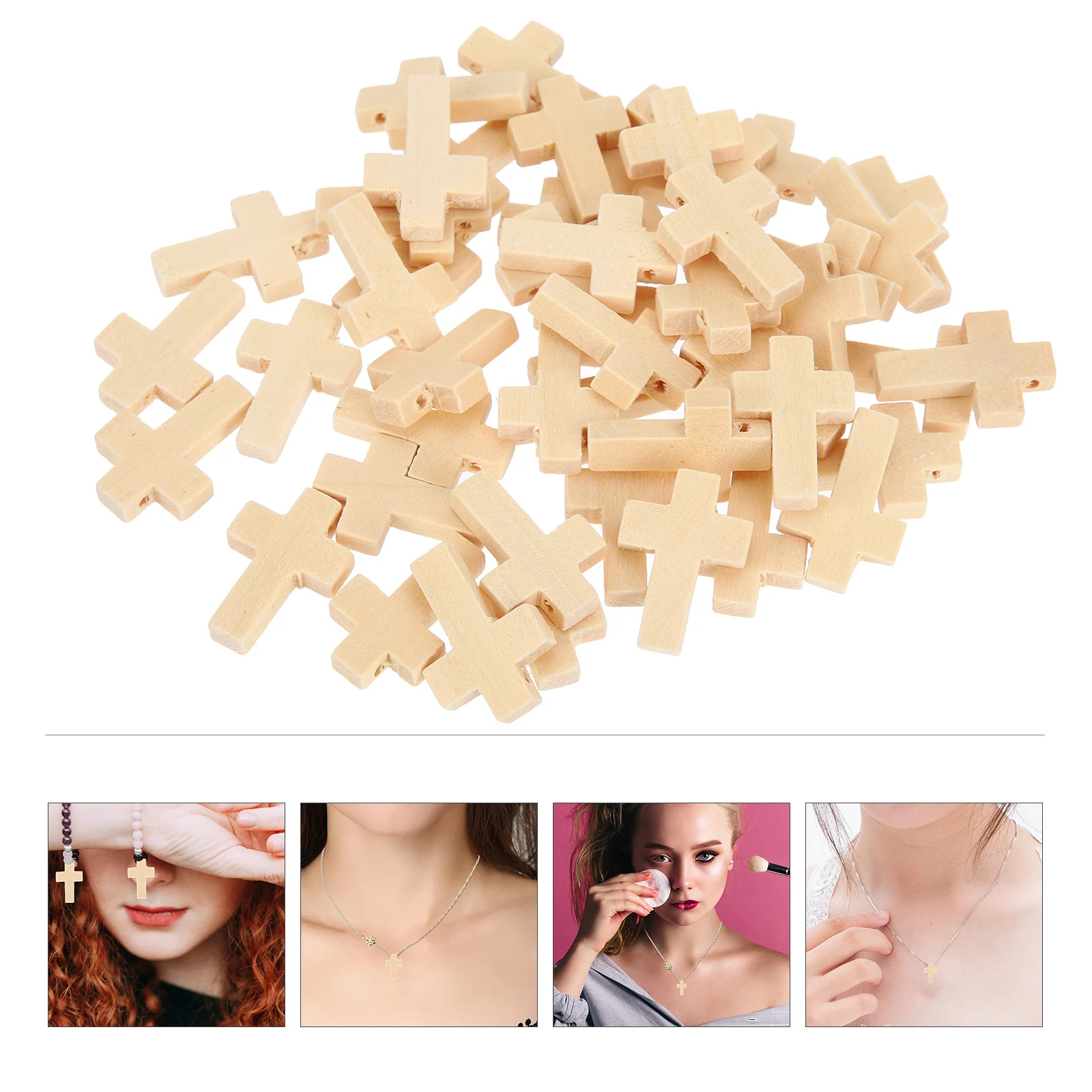 

50 шт., кулон с крестом, ожерелье, подвески, ювелирные украшения, принадлежности для изготовления браслетов, ювелирные изделия, подвески, уникальный креативный DIY