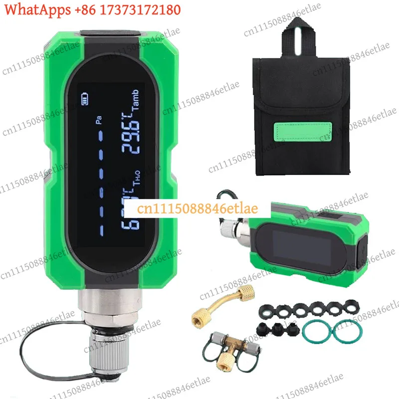 k3 Digital Vacuum Gauge MVG-1, Electronic Micron Gauge for HVAC Air Conditioner Evacuation