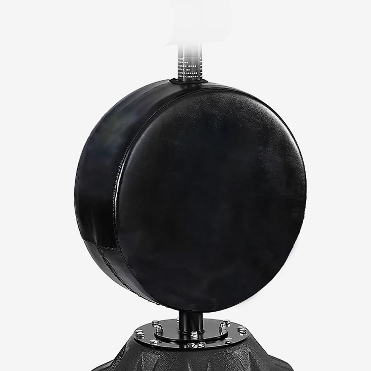 Boxing Training Target Reflection Speed Bag 360 Rotary Rod Freestanding with 3 Sensor Light