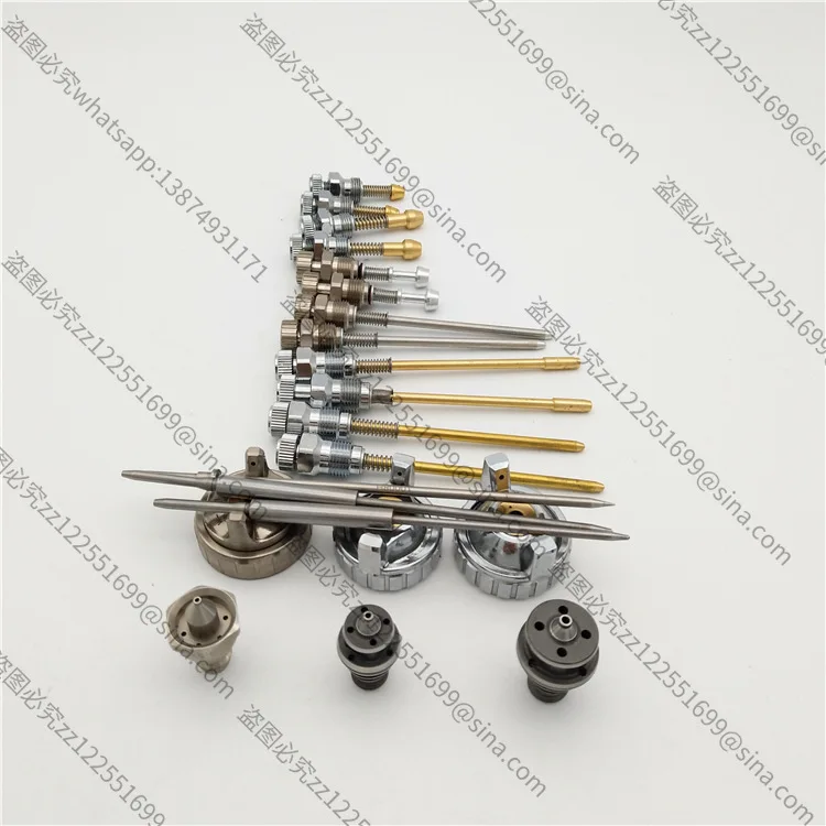 Suitable for Nozzle Accessories W-71W-77 W-101 Needle Nozzle Atomizing Cap Paint Nozzle Parts