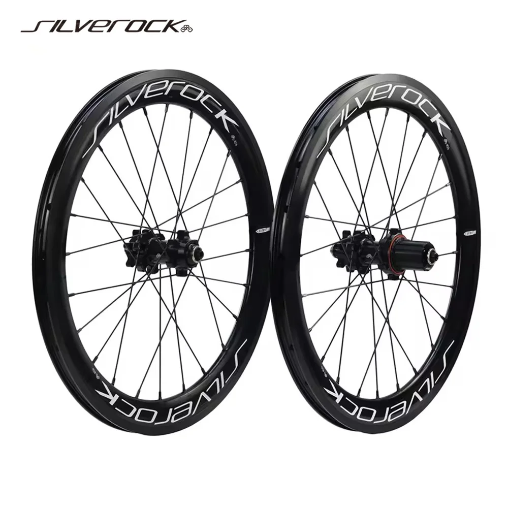 

SILVEROCK SR40 Alloy Wheels 20" 406 451 1/8" Disc Brake, for JAVA AIRA Fnhon Blast NEO Folding Bike, Mini Velo, Bicycle Wheelset